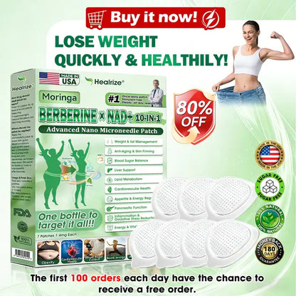 𝐌𝐨𝐫𝐢𝐧𝐠𝐚 · 𝐁𝐞𝐫𝐛𝐞𝐫𝐢𝐧𝐞 × 𝐍𝐀𝐃+ 𝟏𝟎-𝐢𝐧-𝟏 𝐀𝐝𝐯𝐚𝐧𝐜𝐞𝐝 𝐍𝐚𝐧𝐨 𝐌𝐢𝐜𝐫𝐨𝐧𝐞𝐞𝐝𝐥𝐞 𝐏𝐚𝐭𝐜𝐡 — 𝐎𝐧𝐜𝐞 𝐃𝐚𝐢𝐥𝐲, 𝐕𝐢𝐬𝐢𝐛𝐥𝐞 𝐑𝐞𝐬𝐮𝐥𝐭𝐬 𝐢𝐧 𝟕 𝐃𝐚𝐲𝐬